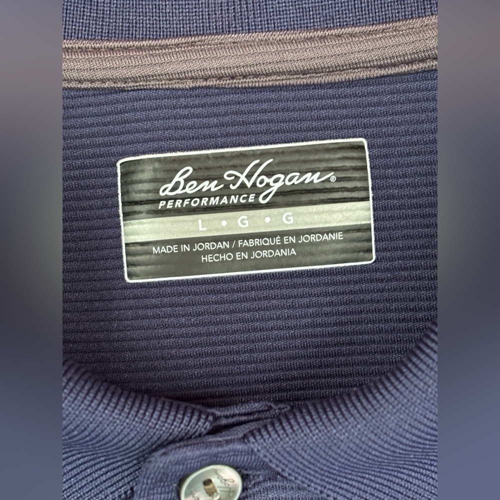Ben Hogan Men’s Large Performance Solid Dark Blue… - image 10